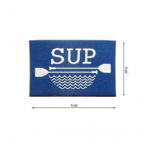 Parche termo tejido SUP 6x4cm