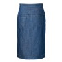 Patrón para falda recta mujer estilo denim 5857