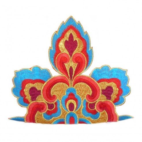 Aplicación termo decorativa Bollywood multicolor