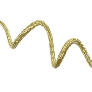 Cordón metalizado oro espiga 9mm