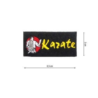 Parche termoadhesivo Karate rectangular 65x30mm