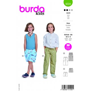 Patrón para pantalón niño 3-8 años 9224