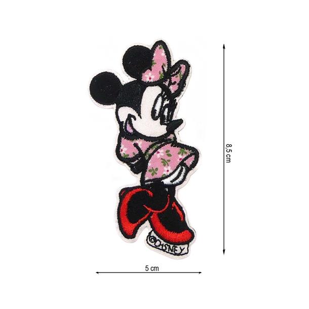 Parche termoadhesivo Minnie coqueta 5x8,5cm