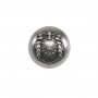 Botón metálico zamac con escudo columnas. Varios tamaños