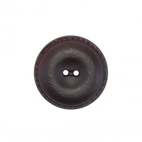 Botón de imicuero pespunte con 2 agujeros. Varios tamaños