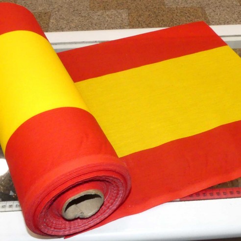 Tela al corte de la bandera de España 40cm