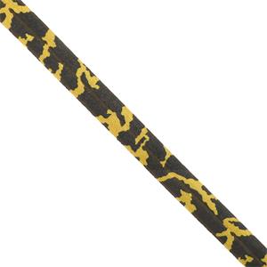 Cinta de goma elástica estampado camuflaje 1,8cm