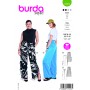 Patrón para pantalón suelto estilo cargo mujer 5743