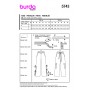 Patrón para pantalón suelto estilo cargo mujer 5743
