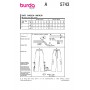 Patrón para pantalón suelto estilo cargo mujer 5743