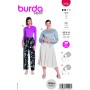 Patrón para blusa original mujer con manga larga 5752