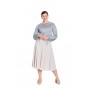 Patrón para blusa original mujer con manga larga 5752