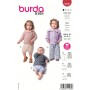 Patrón para diferentes pantalones de bebé 9202