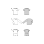 Patrón para camisetas de niña 9205