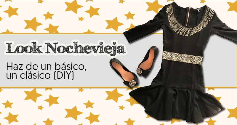 Vestido negro para online fin de año