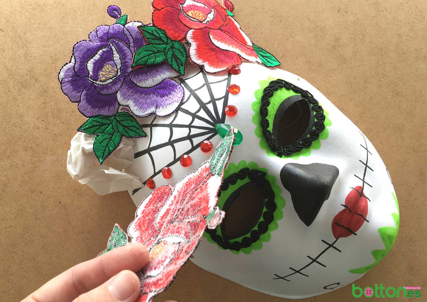 DIY: máscara catrina mexicana para este Halloween