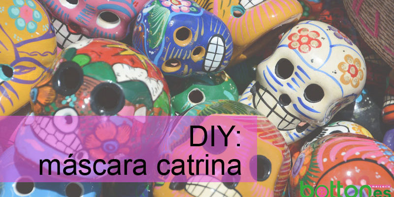 DIY: máscara catrina mexicana para este Halloween