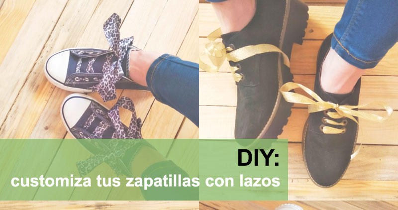 tus zapatillas con lazos El de Mercería Botton