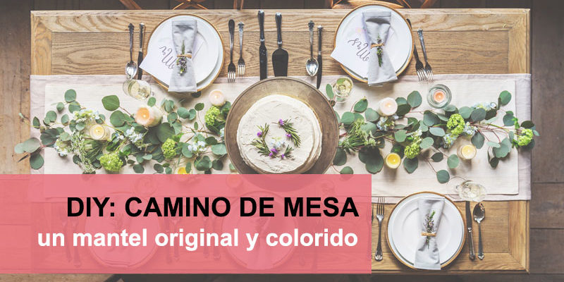 DIY: un camino de mesa original - El Blog de Merceria Botton
