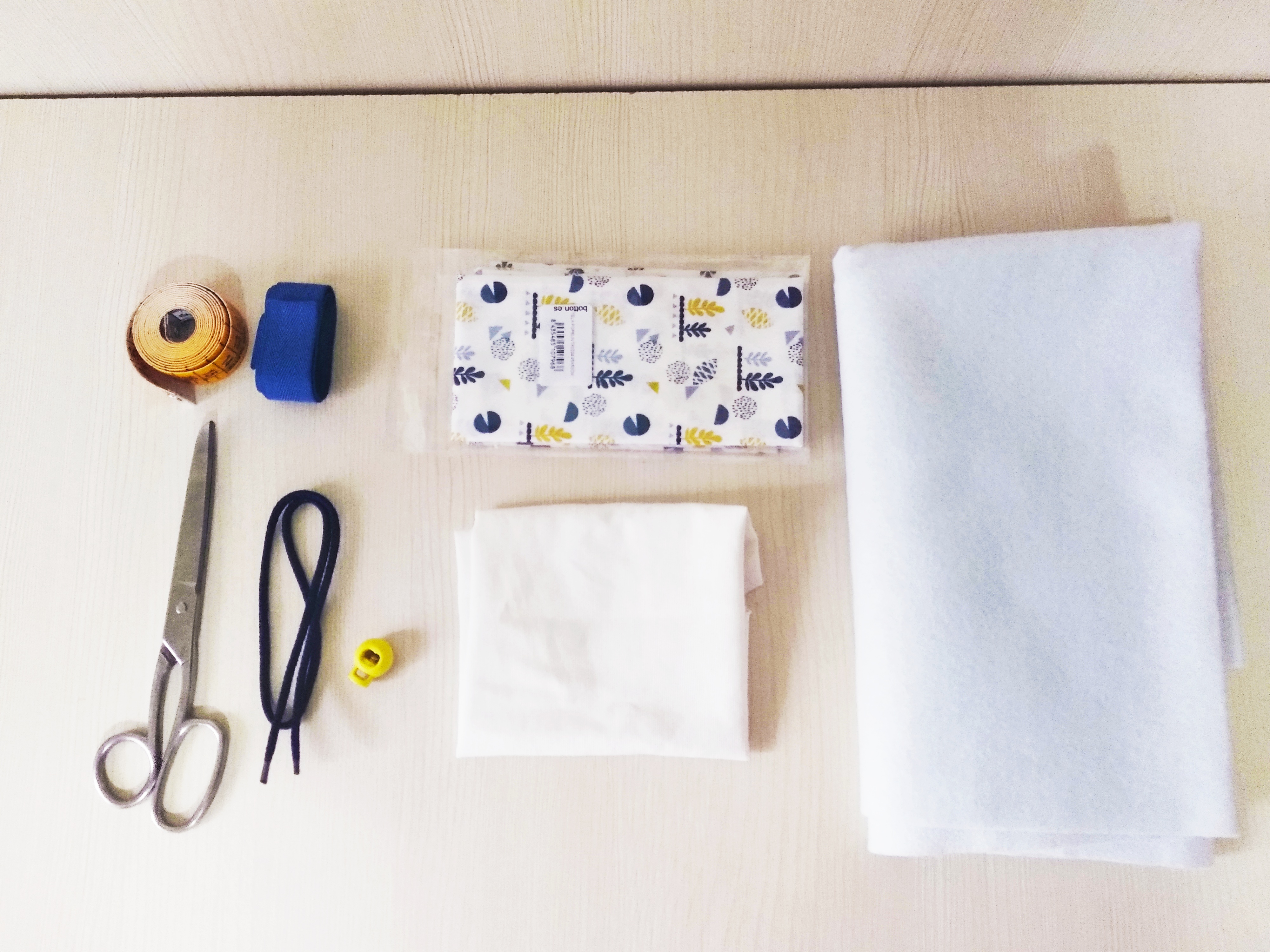guisante Satisfacer Permuta DIY: crea tu bolsa de tela para la compra plegable