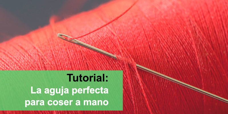 Agujas para coser a mano cuero i piel