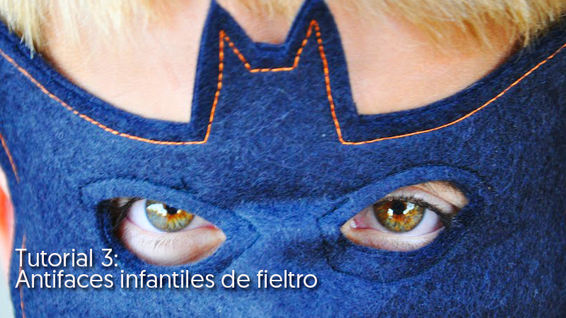 antifaces infantiles fieltro